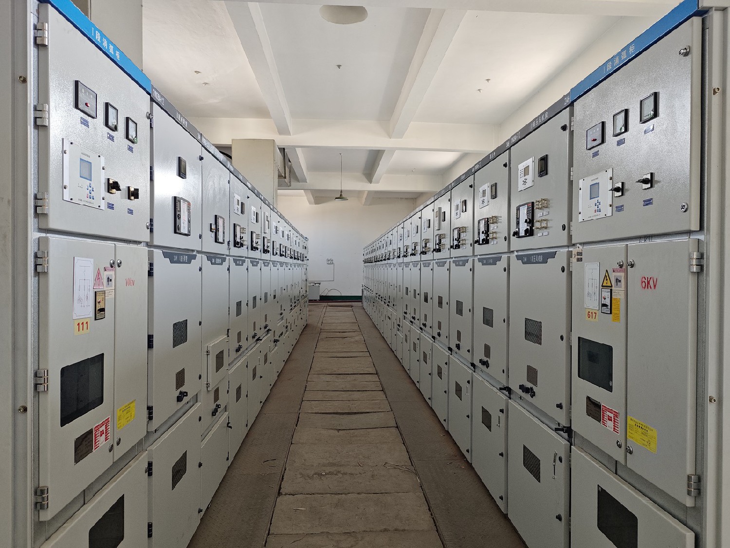 金達(dá)煤礦地面變電所高壓開(kāi)關(guān)柜改造工程圓滿竣工